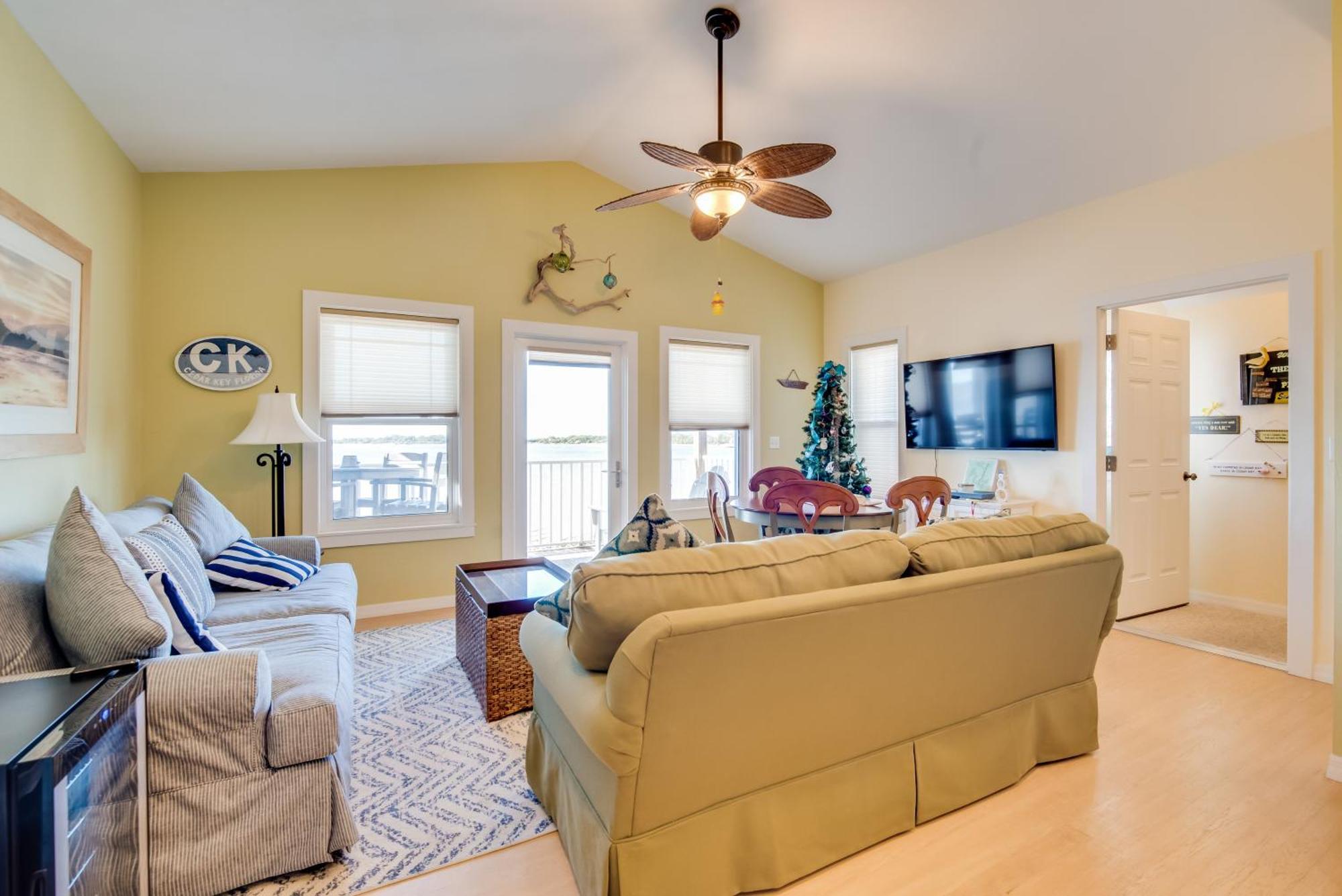 Oceanfront Oasis In Cedar Key With 2 Balconies! Villa Exterior foto